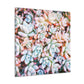 Floral Bouquet in the Garden. - Canvas - Succulent