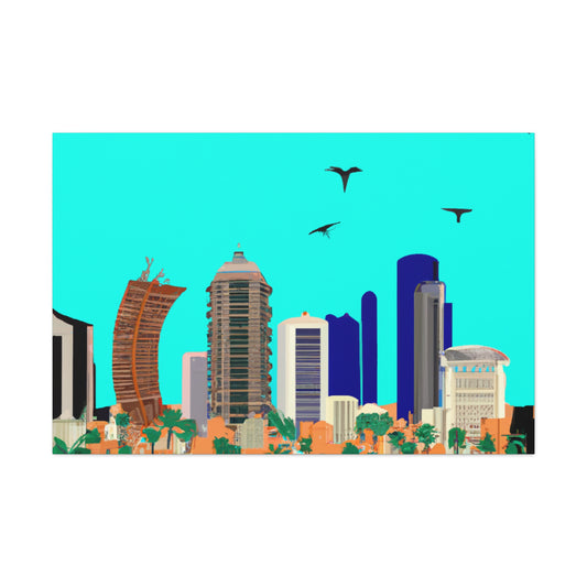 Nabatea - Middle East - Canvas