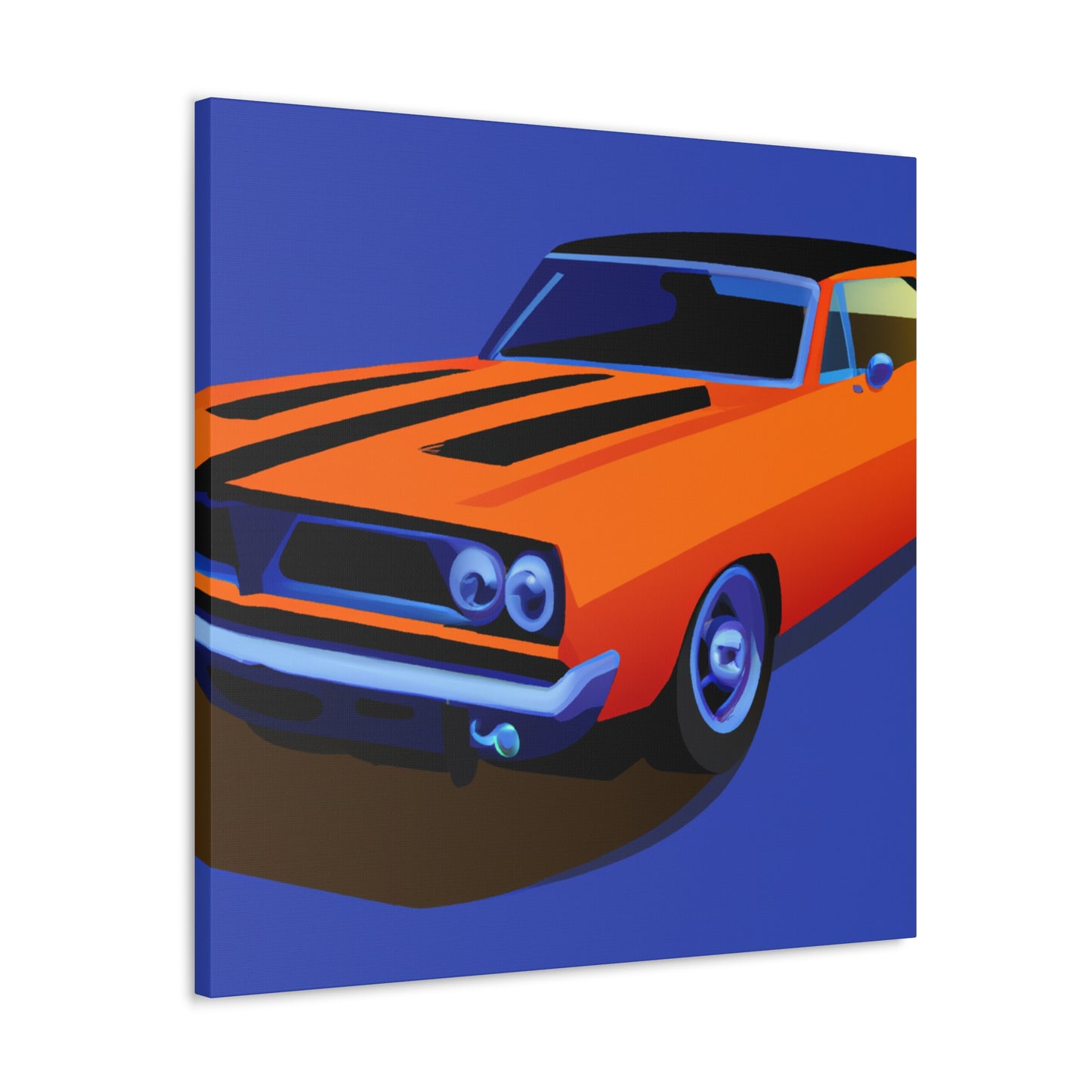 Vintage Vixen - Automobile - Canvas