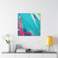 Aqua Lung- Abstract Canvas