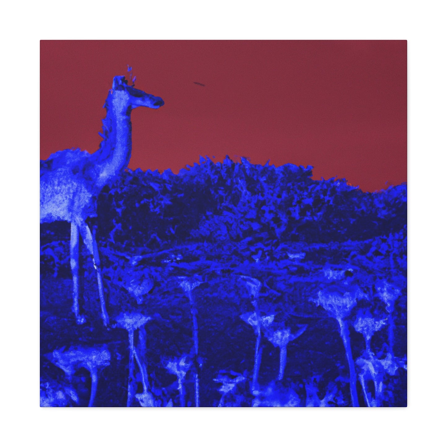 Woolly Puperson - Canvas Wildlife