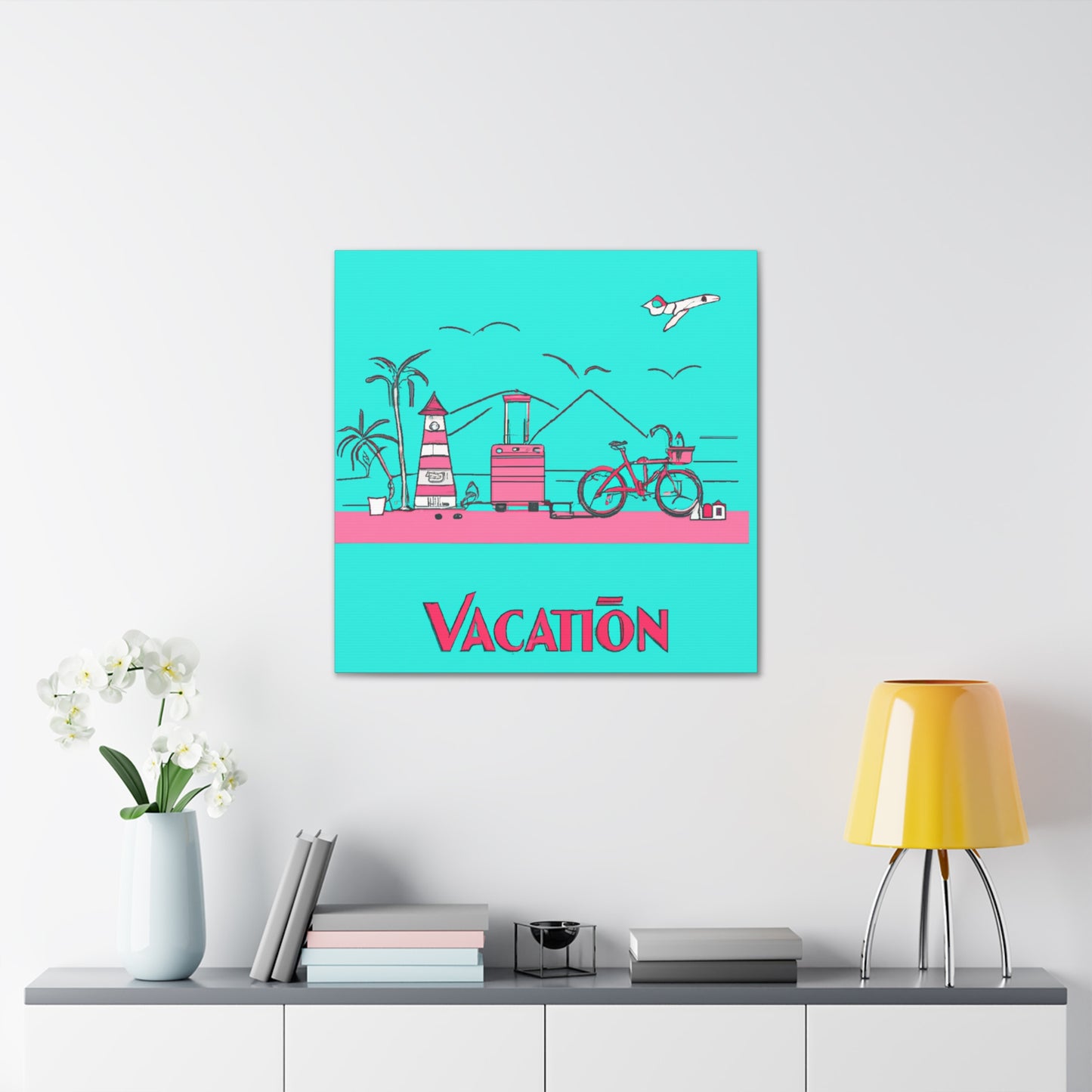 Monochrome Melody - Minimalism - Canvas