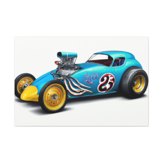 Rusty Rattler - Automobile - Canvas
