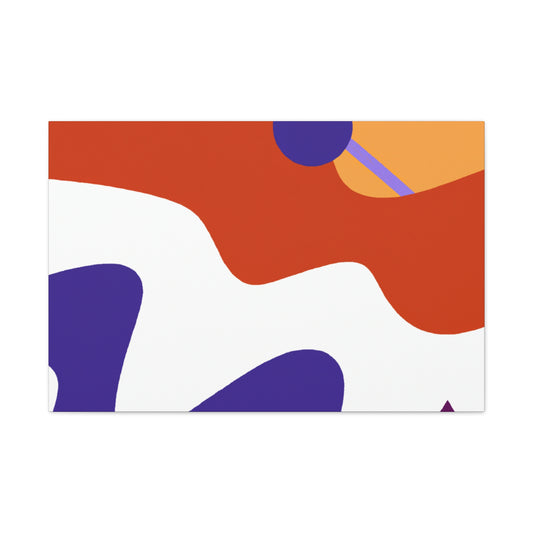 Twinners in the Sky- Midcentury - Canvas