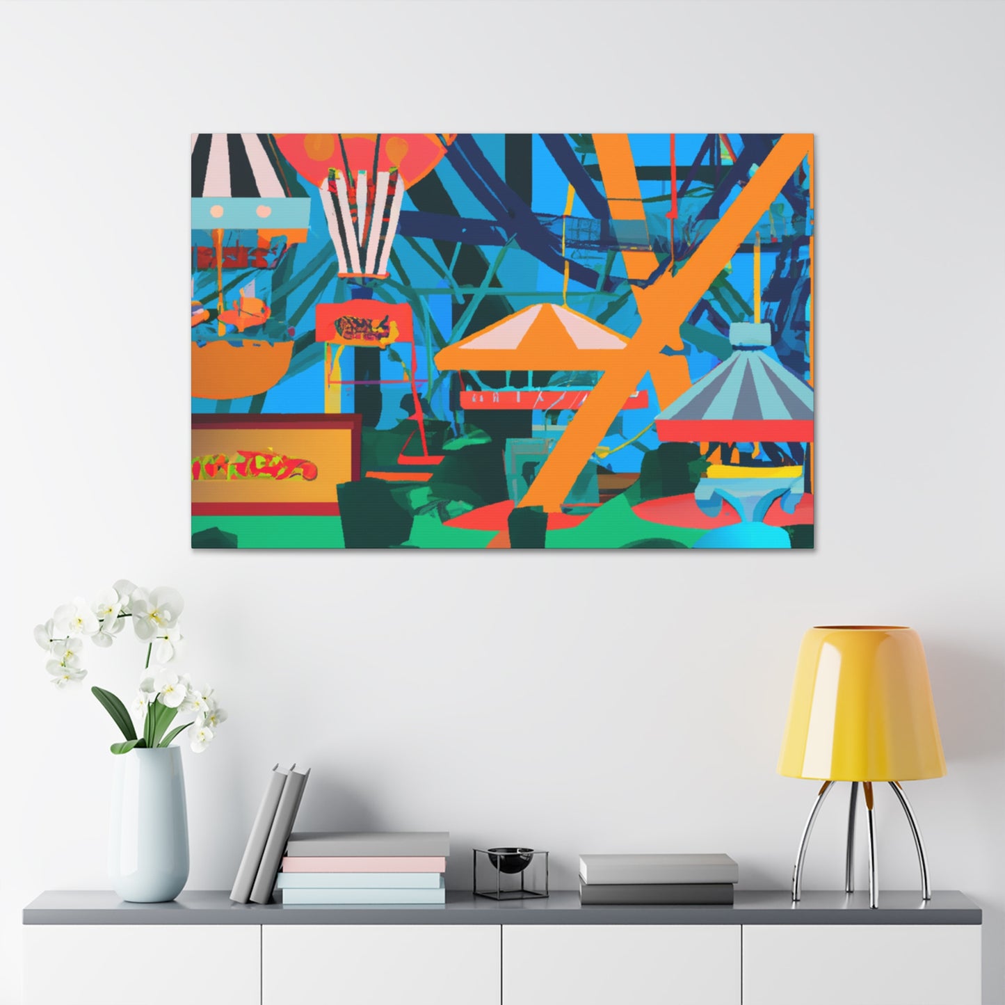 Greenshed - Landscape - Amusement - Canvas