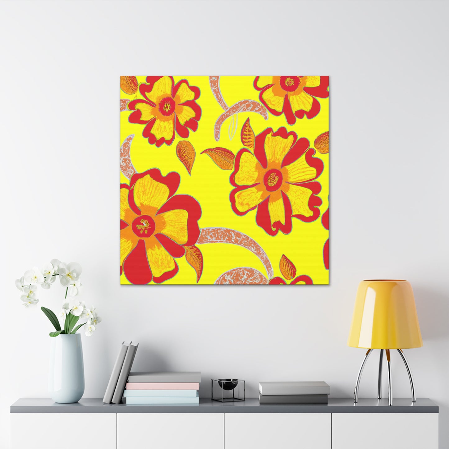 Rosesong - Floral - Canvas