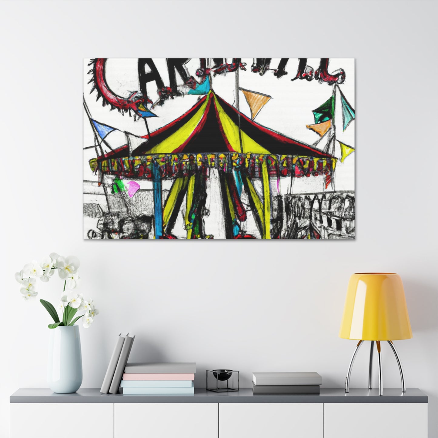 The Whirl of Wonders - Amusement - Canvas