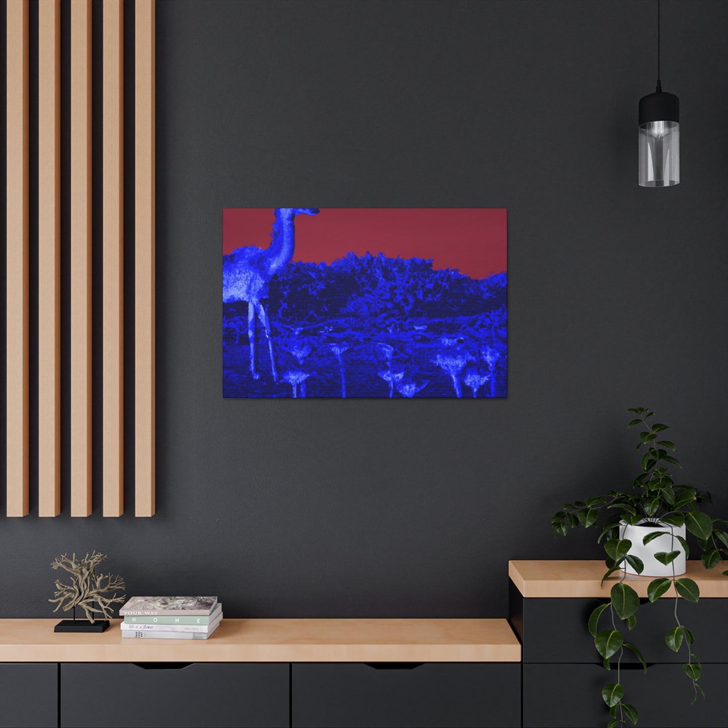 Woolly Puperson - Canvas Wildlife