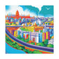Kaleidoscope of Colors - Destination India - Canvas