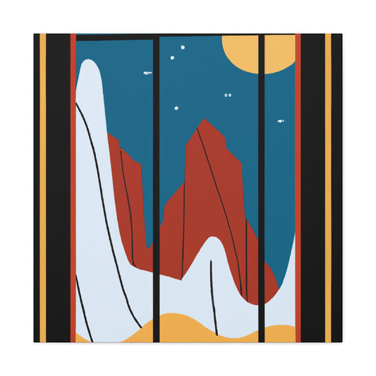 Metropolitan Melange - Midcentury - Canvas