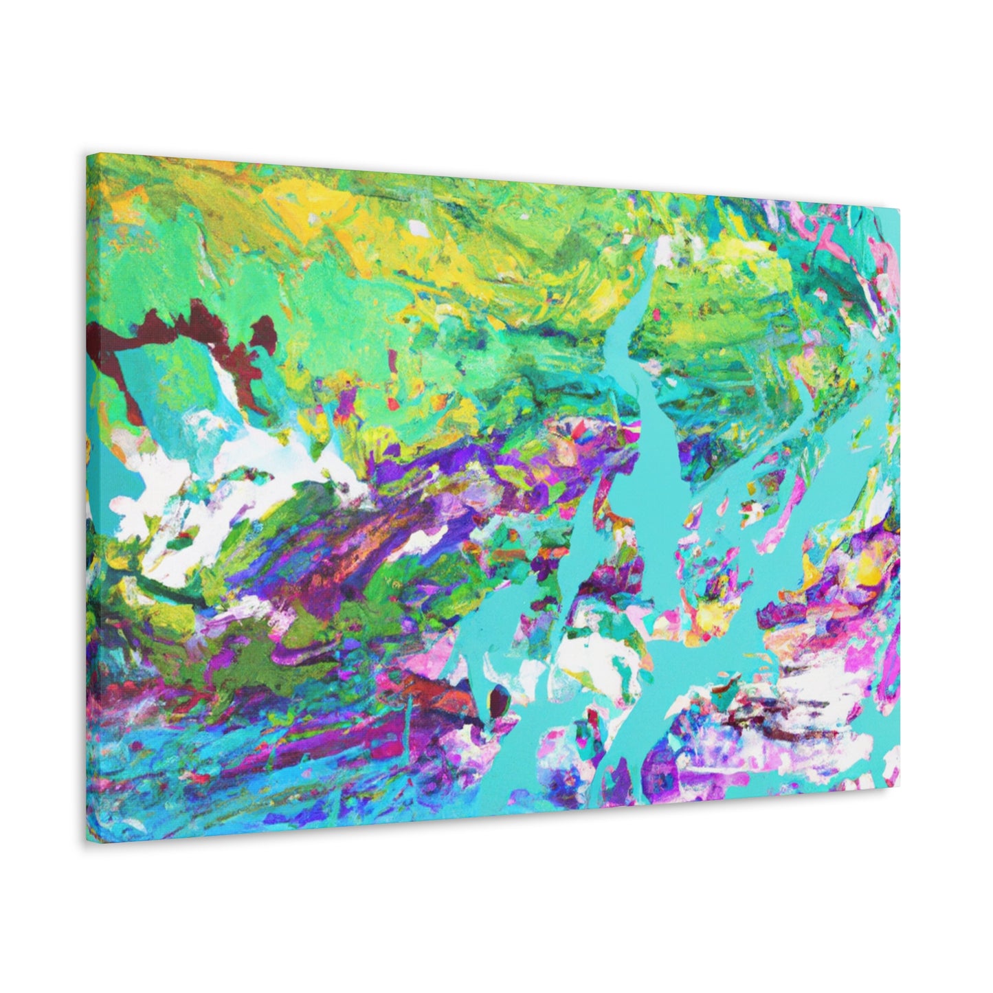 Vibrant Splendor - Abstract Canvas