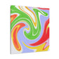 Aqualene - Abstract - Canvas
