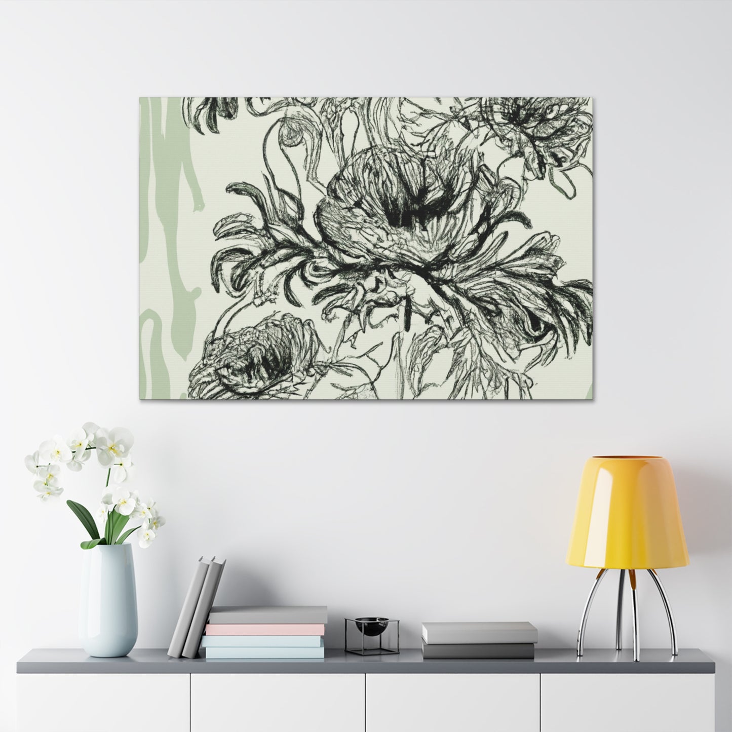 Passionate Petals - Floral - Canvas