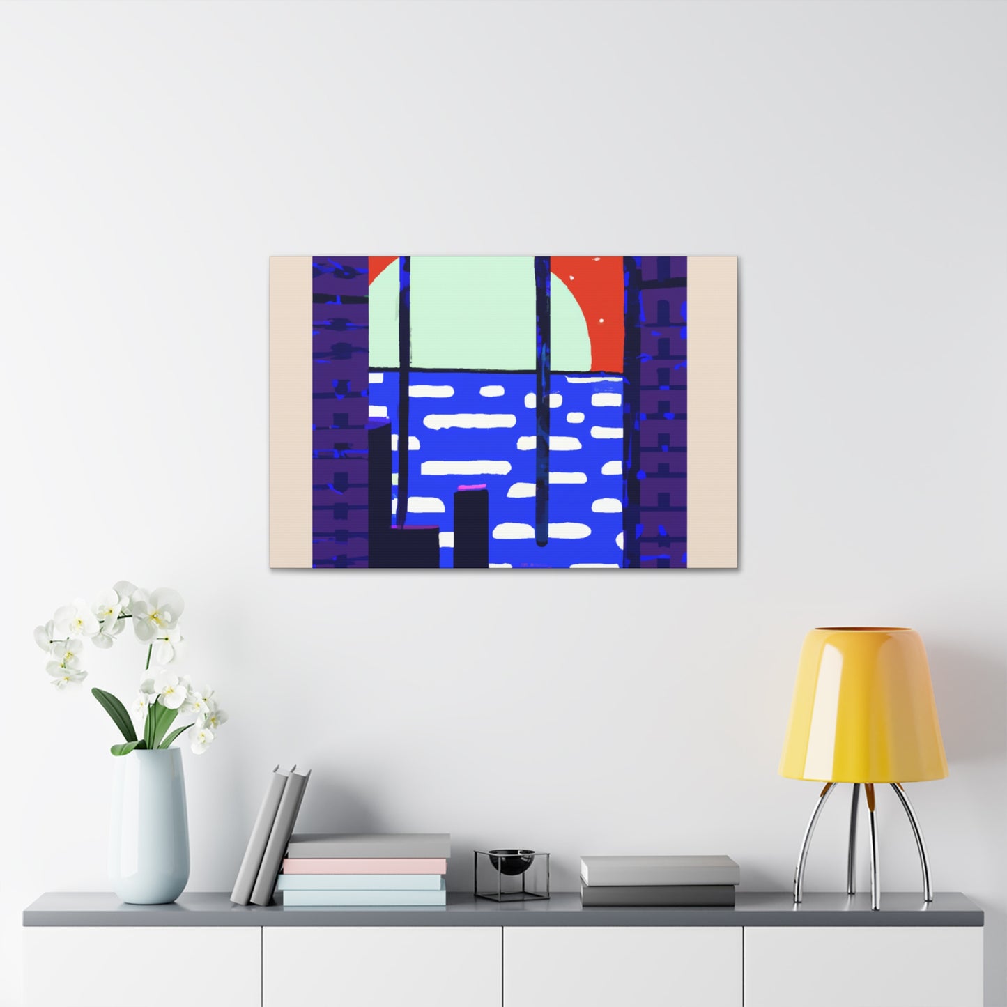 Sunny Side Up - Midcentury - Canvas