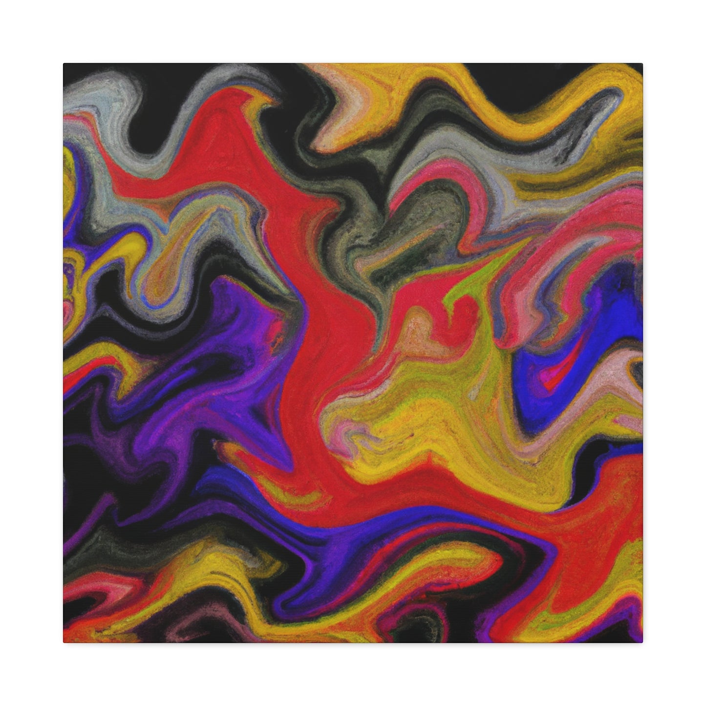 Verdant Mist - Abstract - Canvas