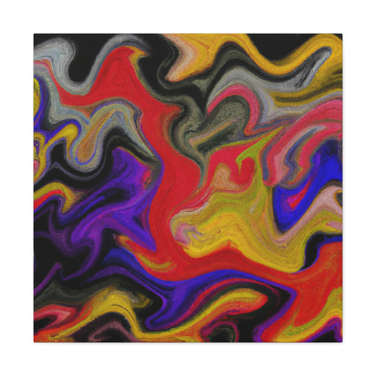 Verdant Mist - Abstract - Canvas