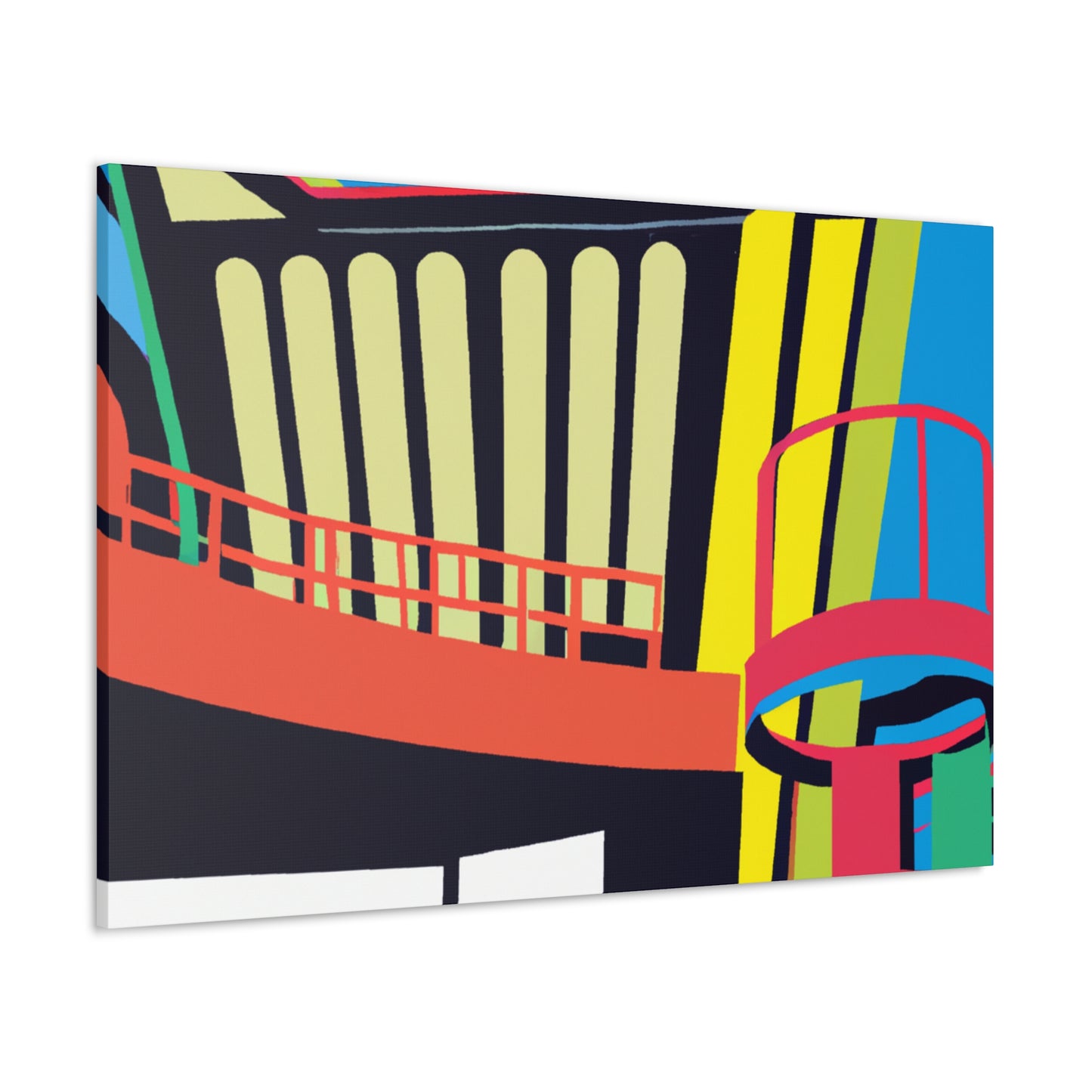 Bridge Balcony - Canvas Pop Art