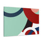 "Scintillating Sunrise - Midcentury" - Canvas
