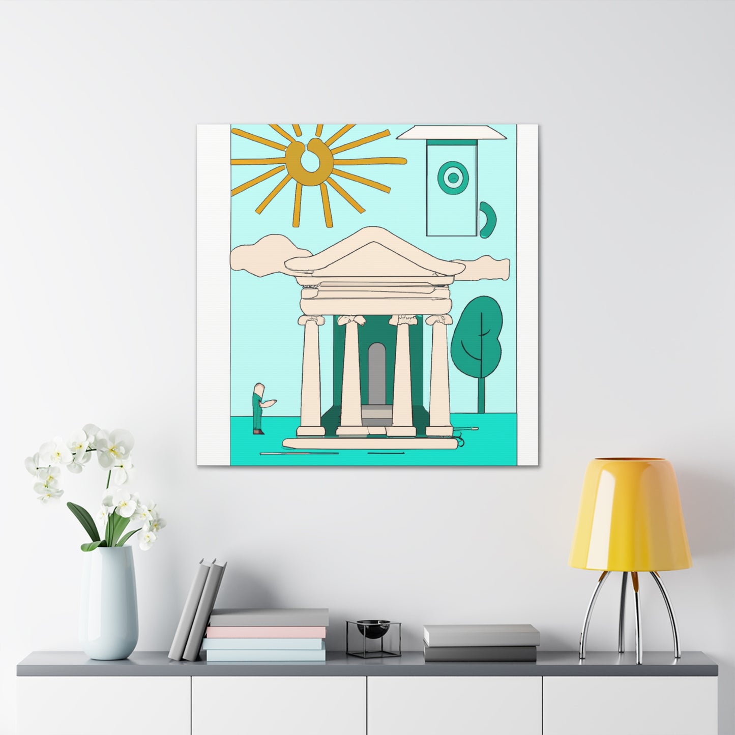 Silence Sphere - Minimalism - Canvas