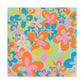 "The Blooming Bouquet" - Floral Canvas