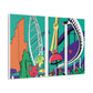 Carnival of Colors - Landscape - Amusement - Canvas