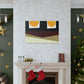 Feathered Phoenix - Midcentury Canvas