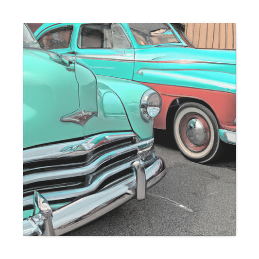 Ole Days  - Automobile Canvas