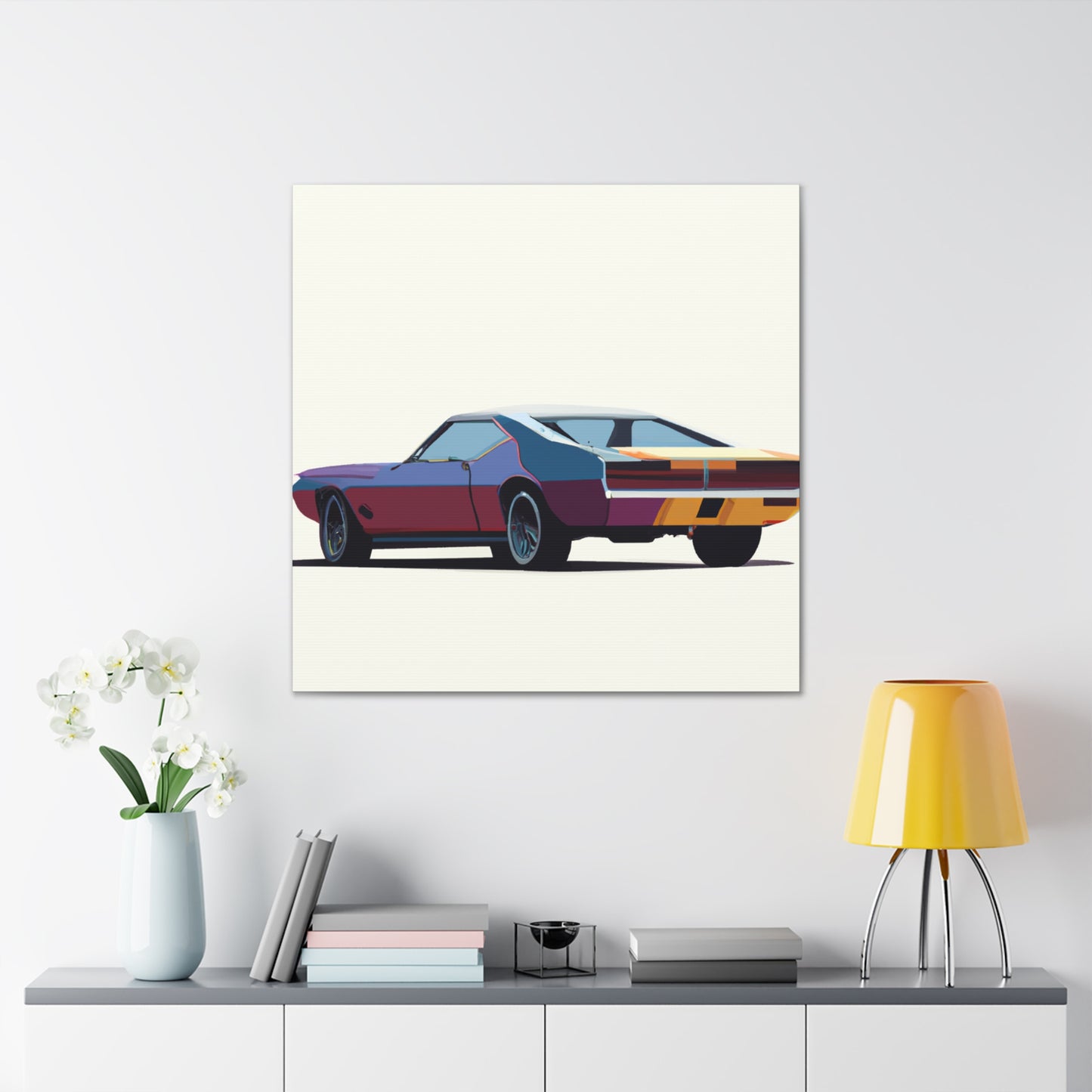 Hot Rod Phoenix - Automobile - Canvas