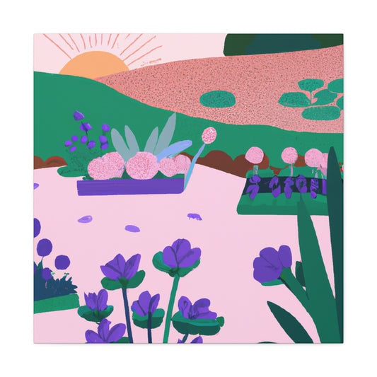 Tranquilty Oasis- Landscape - Canvas