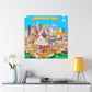 Vivacious Varanasi - Destination India - Canvas