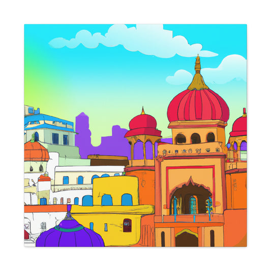 RosariTaj - Destination India - Canvas