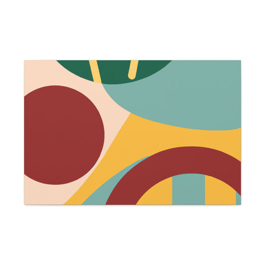 Luminous Cluster- Midcentury - Canvas