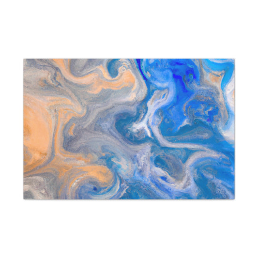 Water Swirl  - Abstract Canvas