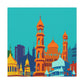 Exotic Vibrancy - Destination India - Canvas