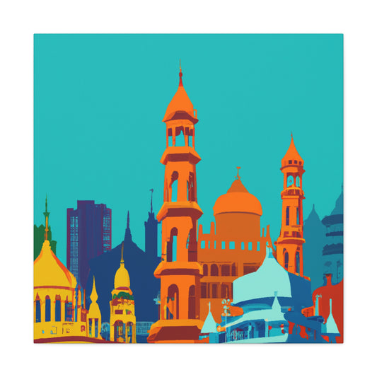 Exotic Vibrancy - Destination India - Canvas
