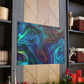 Electric Blue - Canvas - Abstract