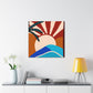 Atomic Reverie- Midcentury - Canvas