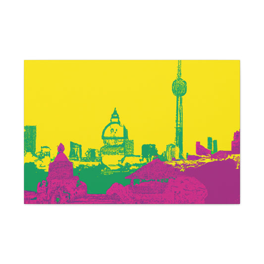 Kashmir Kaboom - Destination India - Canvas