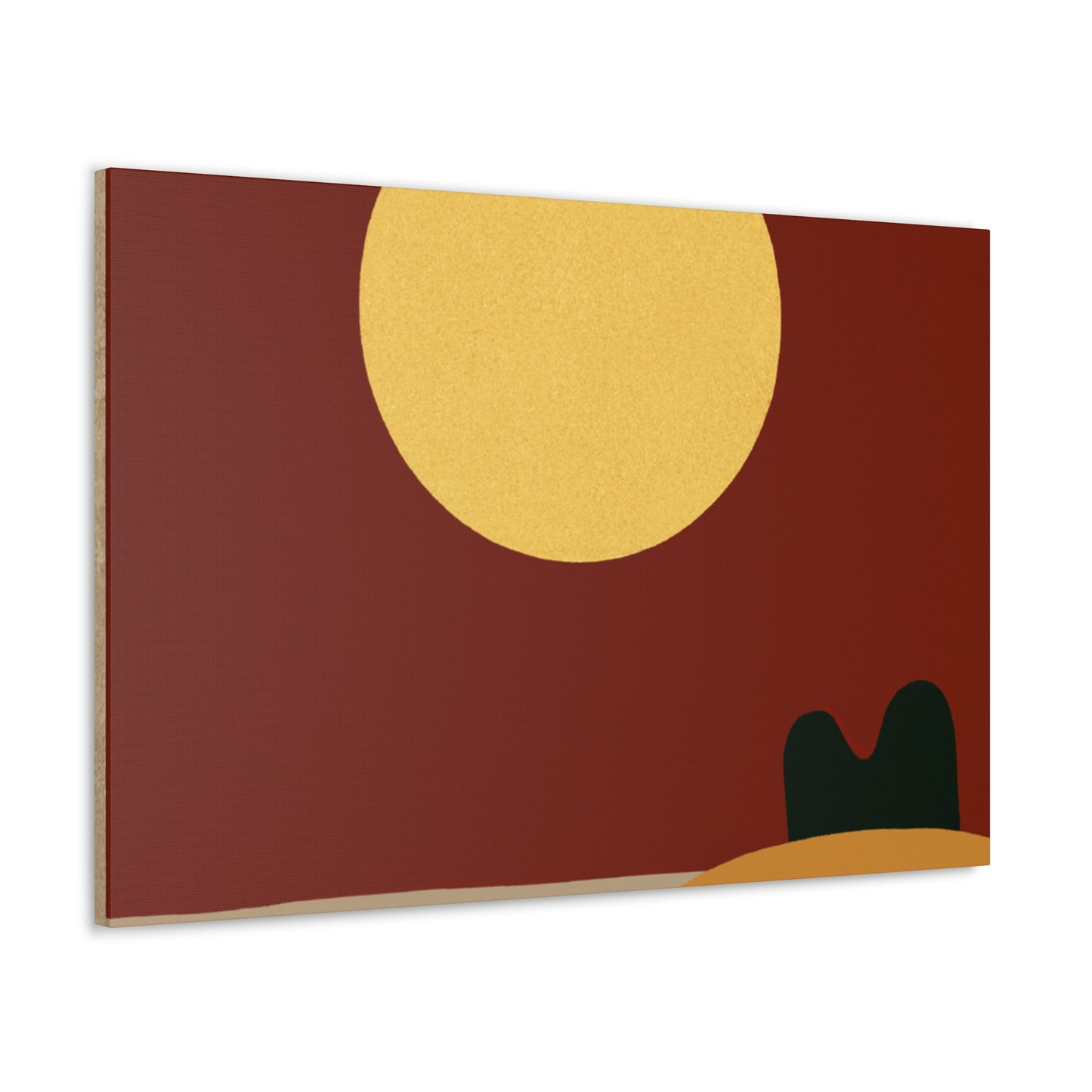 Peeking Ears - Midcentury Canvas