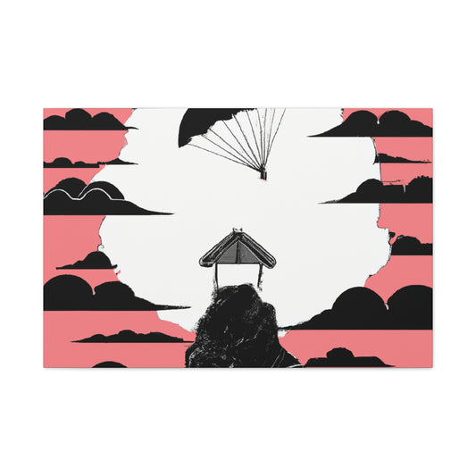 Echoing Silhouette - Minimalism - Canvas
