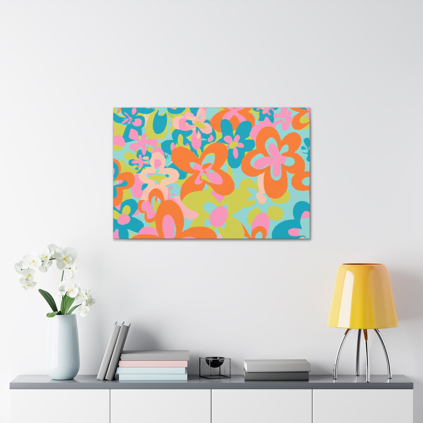 "The Blooming Bouquet" - Floral Canvas