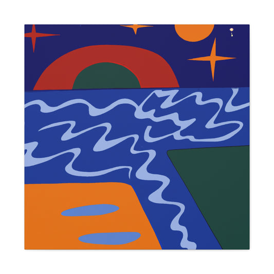 Icey Riveer -Midcentury  Canvas