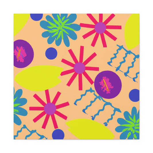 Bloomburst - Floral - Canvas