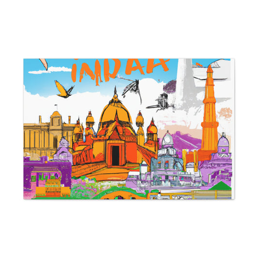 Khandeshi Palms - Destination India - Canvas