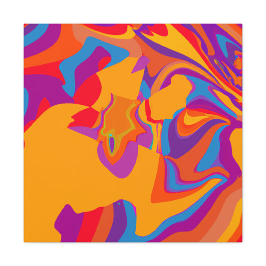 Viscous Aquabrume - Abstract - Canvas