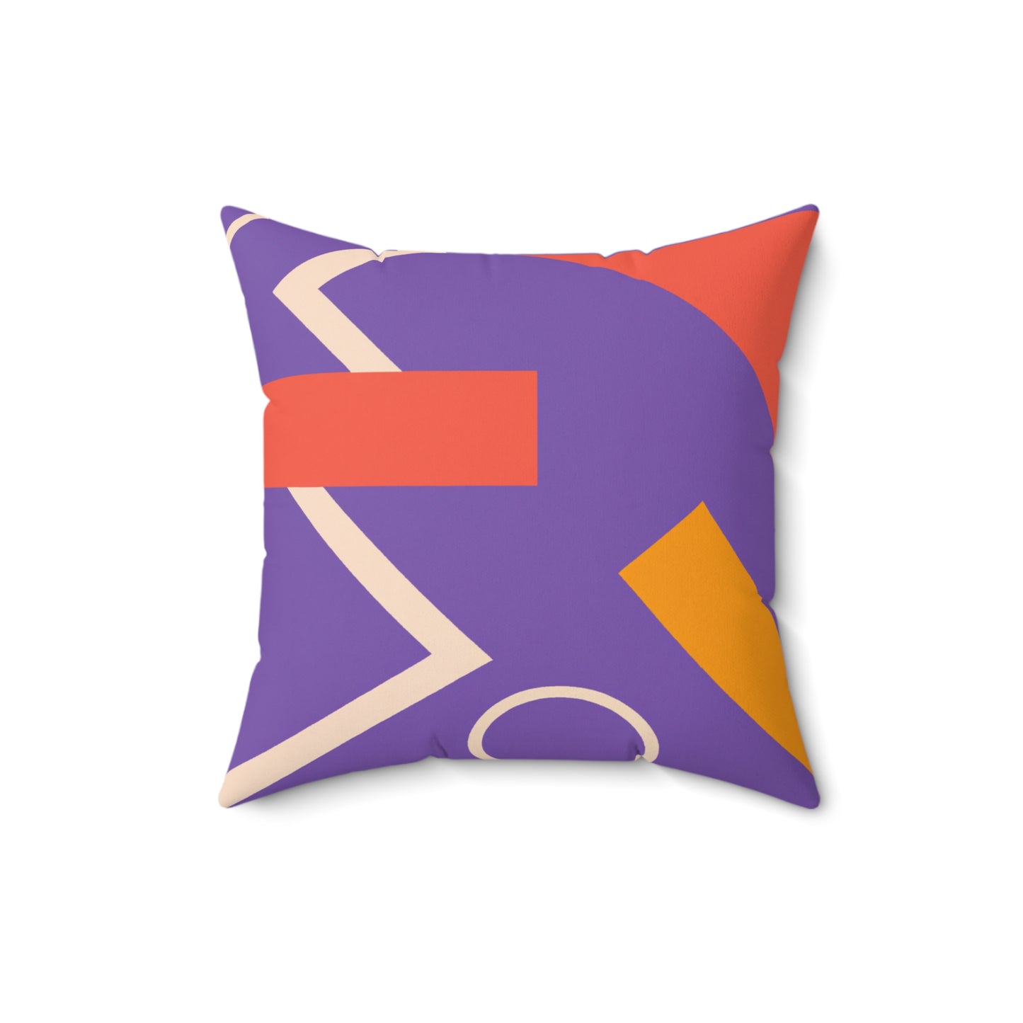 Spun Polyester Square Pillow