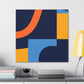 Groovy Geometry - Midcentury - Canvas