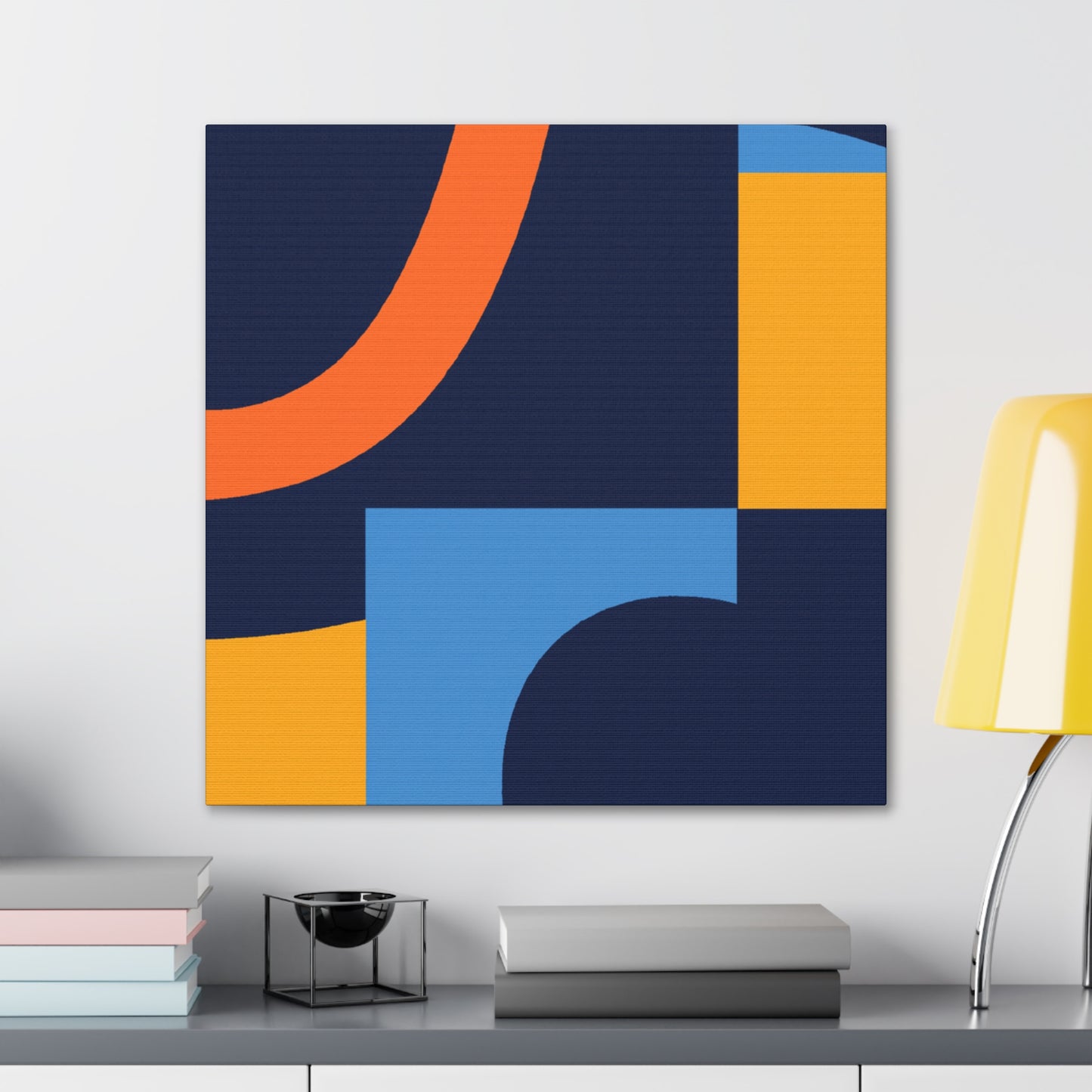 Groovy Geometry - Midcentury - Canvas