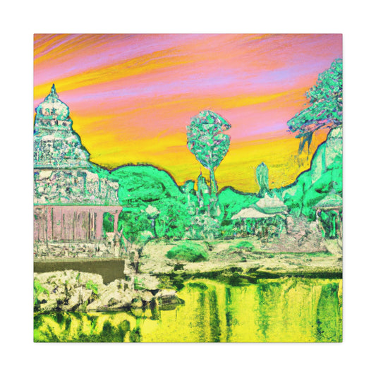 Taj Mahal - Destination India - Canvas