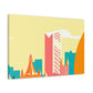 Turquoise Valley - Destination India - Canvas